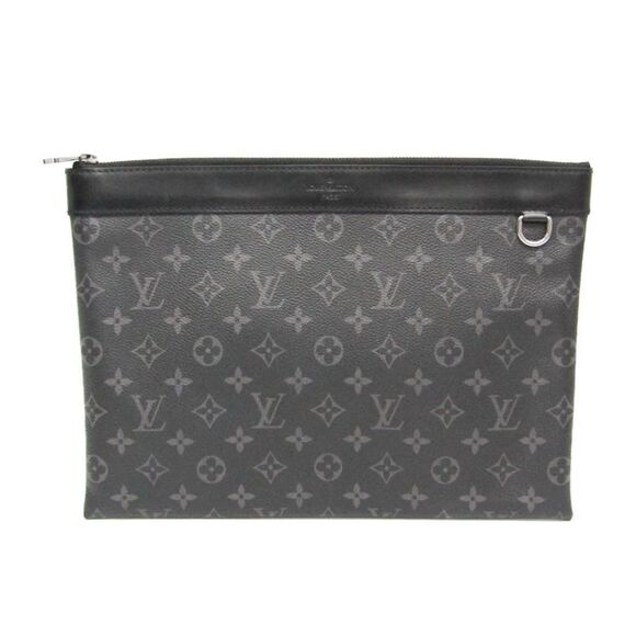 Louis Vuitton Discovery Black Canvas Clutch Bag (Pre-Owned) - Picture 1 of 14